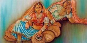 Two Friends With Pots