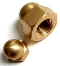 Brass Dome Nuts