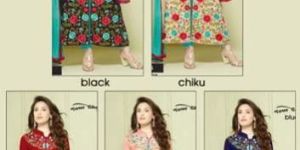 Remix nx-Chanderi Latest Fashion Semi stitched Top with bottom nd Najn