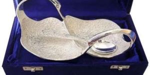 Duck Shape Silver Plated Bowl