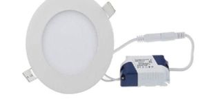 Glazo Slim panel light 6 watt Round available in cool & warm white