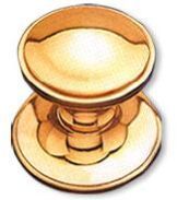 Brass Centre Door Knob