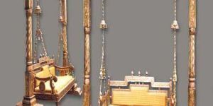 Wooden Carved Jhoola