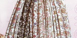 Crewel Embroidered Drapes
