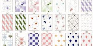 Luster White Printed Series Tiles