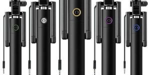 KSP Selfie Stick Monopod with Easy Aux Selfie Stick