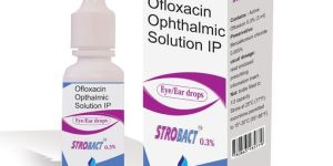 Strobact- 0.3% , Ofloxacin Ophthalmic Solution