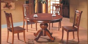 wooden d.table(1+6)#0612-018