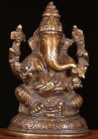 Brass Ganesh Statue