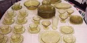 Glass Dinner Set