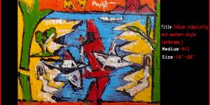 Western Style Landscape Painting