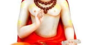 Marble Shankaracharya Statue