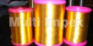 Real Gold Jari on Silk