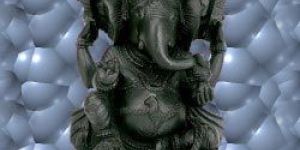 Brass Gajmukh Ganesh Statue