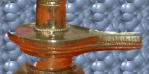 Brass Shiva Lingam Statue