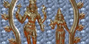 Brass Shiva Shakti Statue