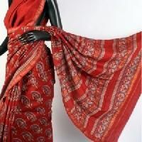 Block Printed Sarees