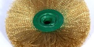 Brass Wire Wheel Brush