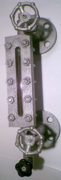 Reflex Flat Glass Level Gauge