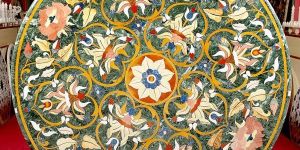 Green Marble Table Tops