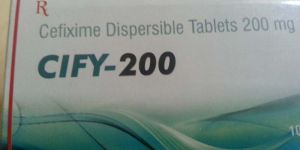 Cefixime Dispersible Tablets 200mg