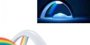 Connectwide Romantic Colourful LED Projector Lucky Rainbow Light Small Night Light