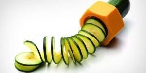 Connectwide Spiral Cucumber Slicer Vegetable Fruit Salad Cutter
