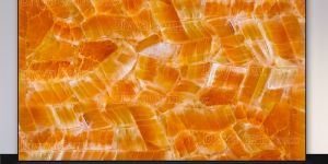 Orange Selenite Slab