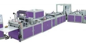 NON WOVEN PLANE BAG MAKING MACHINE