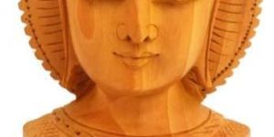 Wooden Buddha Statue