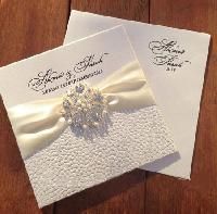 Embossed Wedding Cards