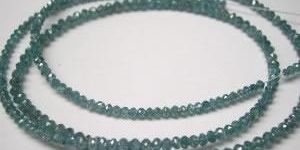 Blue Diamond Beads