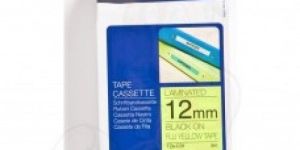 12mmx5mtr--TZeC31 Black Flu Yellow Brother Labels