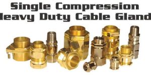 Single Compression Heavy Duty Cable Glands