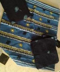 Satin Embroidered Fabric