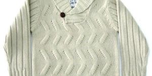 Kids Shawl Collar Sweater