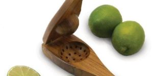Wood Lemon Squeezer