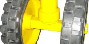 Swivel Caster Wheels with Dual Solid Tyre