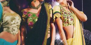 Embroidered Georgette Sarees