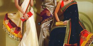 Printed Satin Silk Sarees