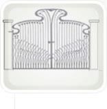 Cast Iron Gate