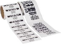 Printed Barcode Labels