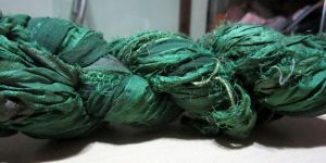 Recycled Sari Silk Ribbon