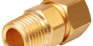 Brass Compression Male Connector