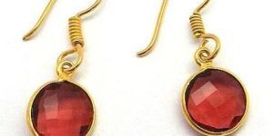 Garnet Gemstone Earrings