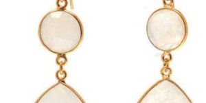 Sterling Silver Moonstone Gemstone Earring