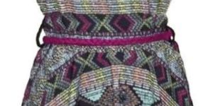 Printed Poly Crepe Dress