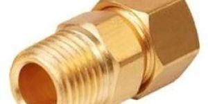 Brass Compression Male Connector
