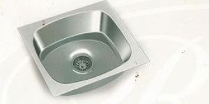 Single Bowl Sink without Drain Board