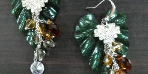 Green Earrings